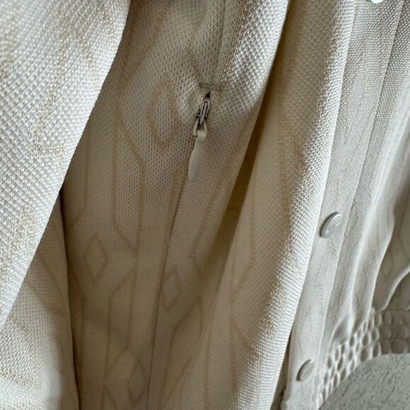 Adidas Ivy Park Beyoncé NWT Track Jacket Oversized Cream Size S - Picture 9 of 13